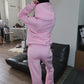 Lounge pink tracksuit