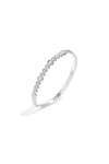 Bangle bracelet round stones