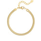 Bracelet flat herringbone narrow - 4.0MM