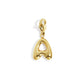 Stainless Steel Jewelry Charms Letter Casual Daily Simple Series Women's jewelry