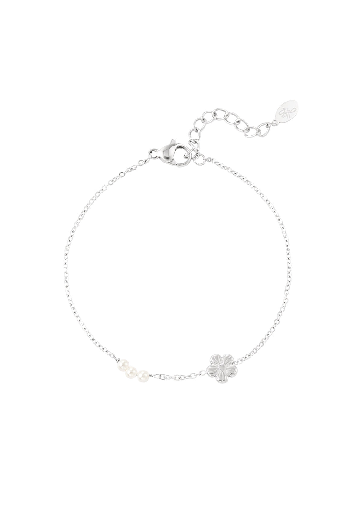 Bracelet flower pearl