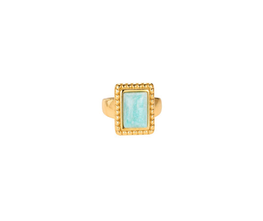 Amazonite ring