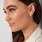 Knob earrings