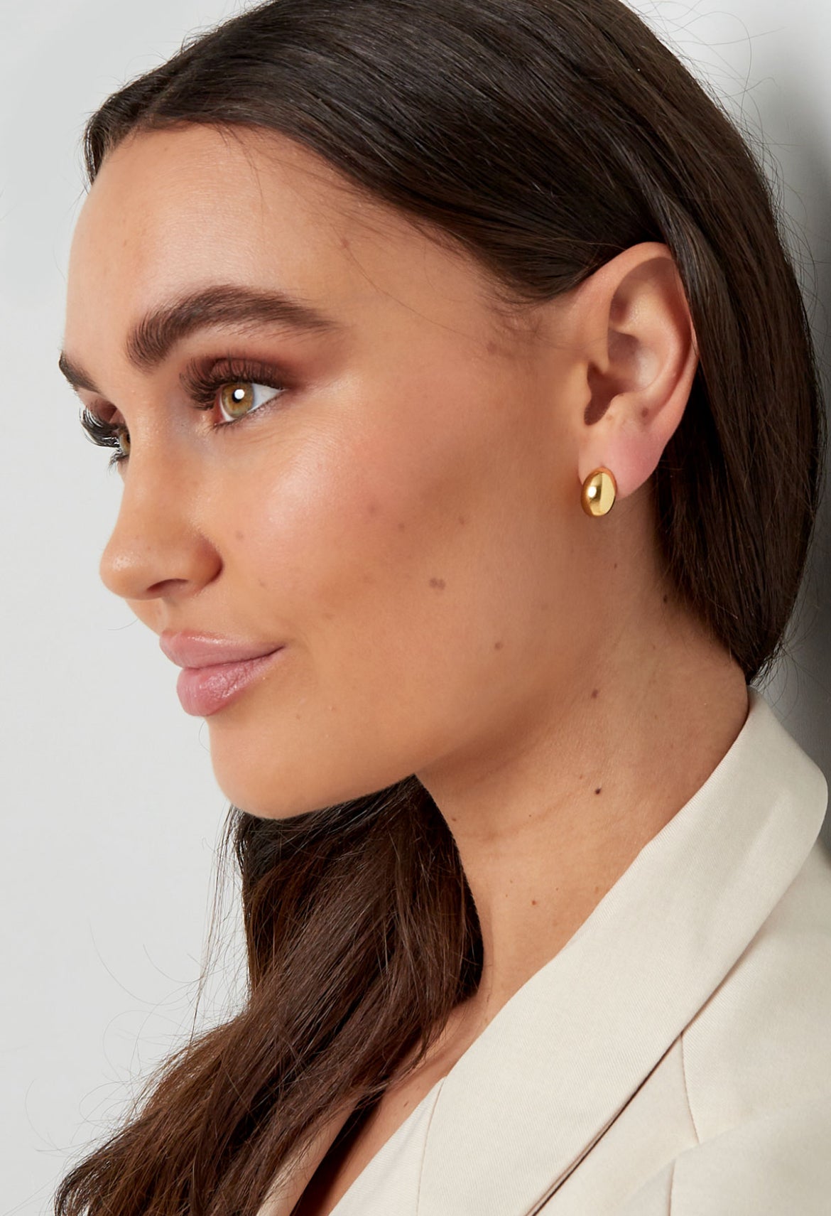 Knob earrings