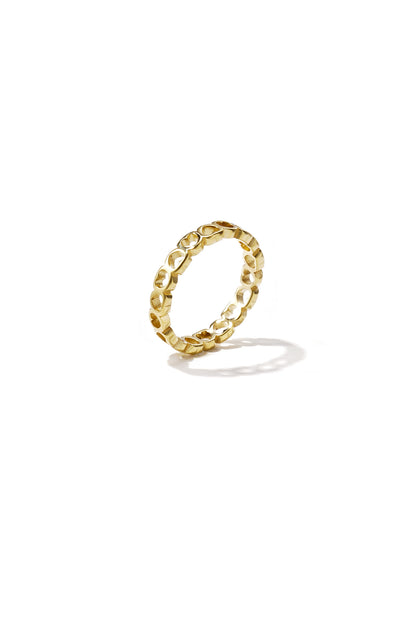 Stainless Steel Minimalist Rings Heart Simple Daily Simple Series Women's jewelry