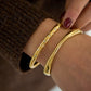 Organically shaped bangle