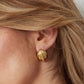 Shell stud earrings