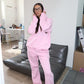 Lounge pink tracksuit