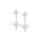 Winter nights earrings - Silver