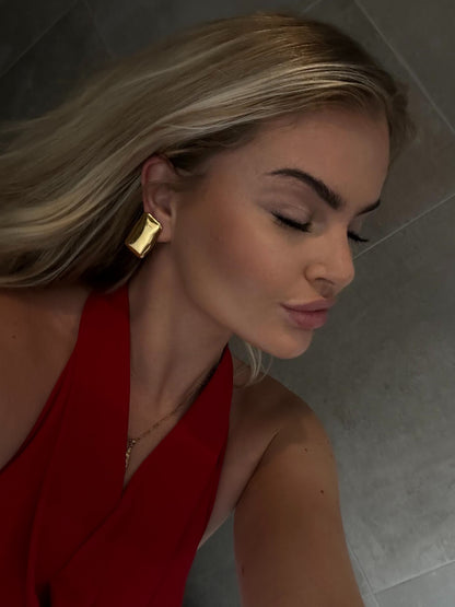 Midnight glam earrings gold