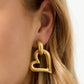 Heart earrings