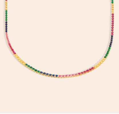 The perfect rainbow necklace