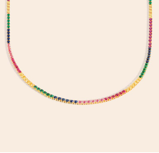 The perfect rainbow necklace