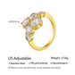 Nola rhinestone ring