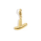 Stainless Steel Jewelry Charms Letter Casual Daily Simple Series Women's jewelry