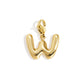 Stainless Steel Jewelry Charms Letter Casual Daily Simple Series Women's jewelry