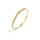 Bangle bracelet round stones