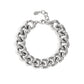 Statement link bracelet