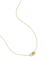 Necklace with connected heart charm
