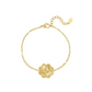 Armband bloem Goud