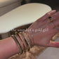 Golden tide bangle
