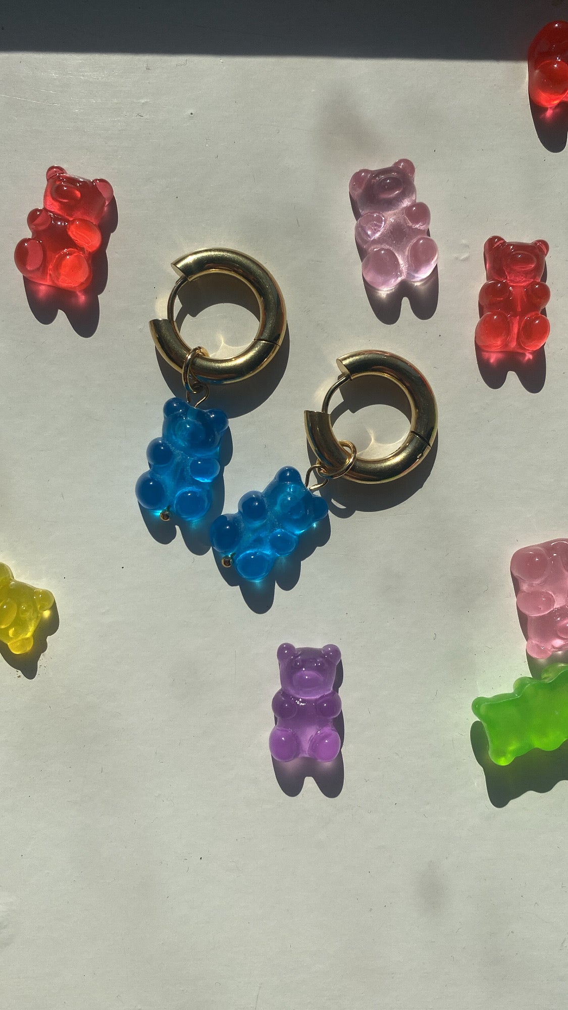 Gummy ears hoops - MaeClaire