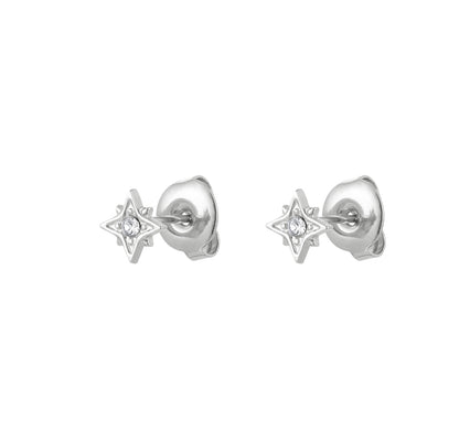 Ear studs star with strass - MaeClaire